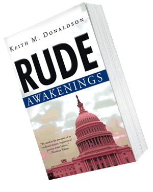 Rude Awakenings - paperback novel - cover art